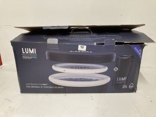 LUMI RELAX & RESTORE RECOVERY MAX COLD WATER THERAPY PORTABLE ICE BATH