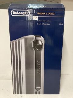 DELONGHI RADIA S DIGITAL ELECTRIC OIL FILLED RADIATOR