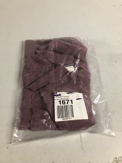 H2O DESIGNER POLO CARDIGAN IN MAUVE - SIZE S - RRP $98