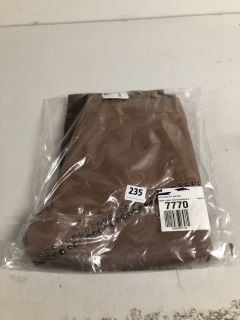 HEART & SOUL DESIGNER PANTS IN BROWN - SIZE M - RRP $454