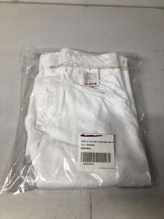 COME AS YOU ARE DENIM MAX WHITE JEANS - SIZE UK 8 - RRP £108