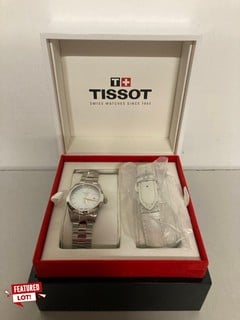 TISSOT 1853 T-MY LADIES WATCH IN STAINLESS STEEL - MODEL NUMBER T1320101111100 - RRP £440