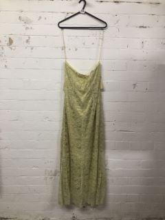 WOMEN'S DESIGNER DRESS IN KHAKI - SIZE UK 14 - RRP £149