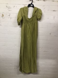 WOMEN'S DESIGNER DRESS IN GREEN - SIZE L - RRP £209