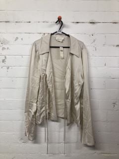 WOMEN'S DESIGNER SHIRT IN IVORY - SIZE UK 14 - RRP £90