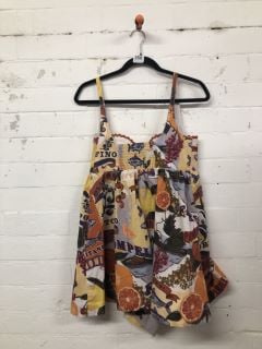 WOMEN'S DESIGNER DRESS IN MULTI - SIZE S - RRP £120