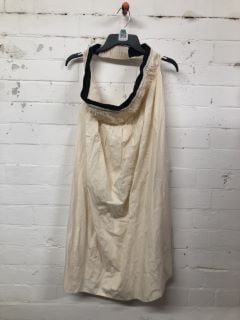 WOMEN'S DESIGNER DRESS/SKIRT IN IVORY - SIZE M - RRP £120