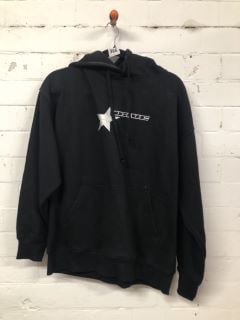 DAVE STAR DESIGNER HOODIE IN BLACK - SIZE M - RRP £110