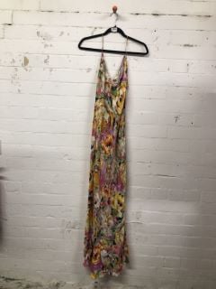 WOMEN'S DESIGNER DRESS IN FLORAL MULTI - SIZE UK 16 - RRP £148