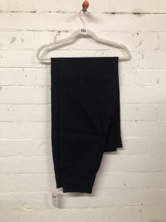 PAIR OF DESIGNER TROUSERS IN BLACK - SIZE 28W - RRP £90