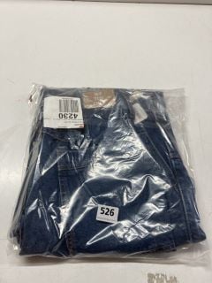 MAJOR LEAGUES MID RISE JEANS IN INDIGO - SIZE 30 - RRP $128