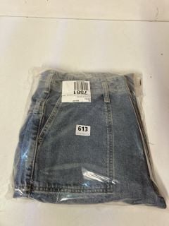 MAJOR LEAGUES MID RISE JEANS IN BLUE SIZE 30 RRP: £118