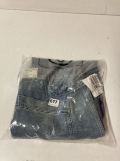 MAJOR LEAGUES MID RISE JEANS IN BLUE SIZE 30 RRP: £118