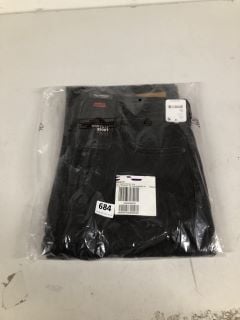 LEVIS LOOSE STRAIGHT WB JEANS IN BLACK SIZE 30