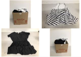 BOX OF PREMIUM DESIGNER CLOTHING IN VARIOUS SIZES & DESIGNS - APPROX RRP £250