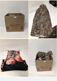 BOX OF PREMIUM DESIGNER CLOTHING IN VARIOUS SIZES & DESIGNS - APPROX RRP £250