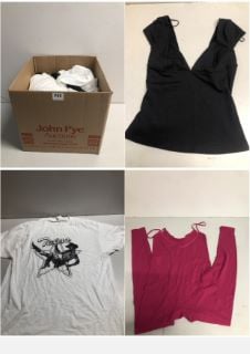 BOX OF PREMIUM DESIGNER CLOTHING IN VARIOUS SIZES & DESIGNS - APPROX RRP £250