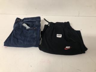 2 X CLOTHING ITEMS TO INCLUDE NIKE SHORTS SIZE L