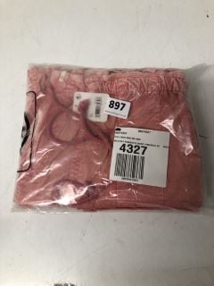 WILD BAY PARACHUTE SHORTS IN PINK SIZE XS