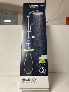 GROHE VITALIO JOY SYSTEM 260 SHOWER - RRP £375