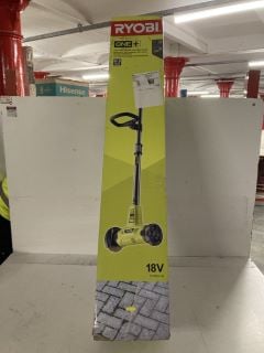 RYOBI 18V PATIO CLEANER WITH WIRE BRUSH