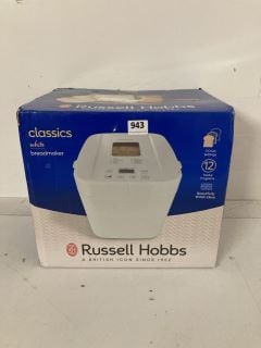 RUSSELL HOBBS CLASSICS WHITE BREADMAKER