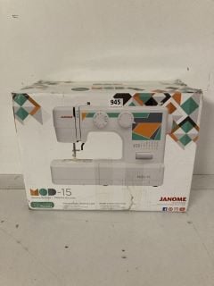 JANOME SEWING MACHINE MODEL NO: MOD-15