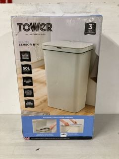 TOWER 50L SENSOR BIN