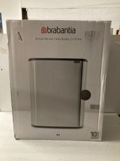 BRABANTIA BO TOUCH BIN WITH 2 INNER BUCKETS