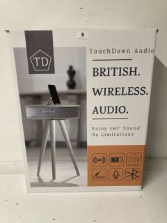 TOUCHDOWN AUDIO BRITISH WIRELESS AUDIO SIDE TABLE