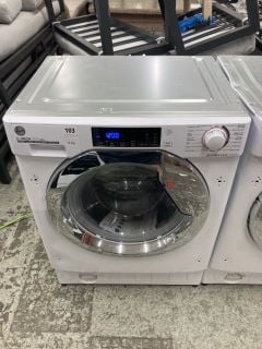 HOOVER INTEGRATED 9KG WASHING MACHINE MODEL HBWOS69TAMCET RRP £529 (EX-DISPLAY)