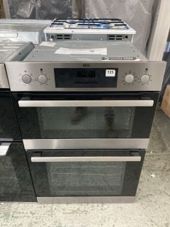 AEG DOUBLE ELECTRIC OVEN MODEL DCB331010M