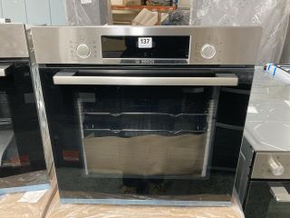 BOSCH SINGLE ELECTRIC OVEN MODEL HBS534BS0B