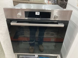 BOSCH SINGLE ELECTRIC OVEN MODEL HBS573BS0B RRP £628