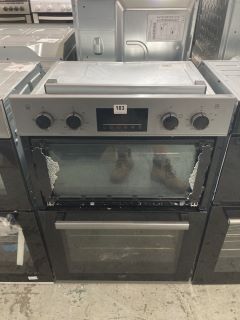 BEKO DOUBLE ELECTRIC OVEN MODEL BBXDF22300S (SMASHED GLASS)