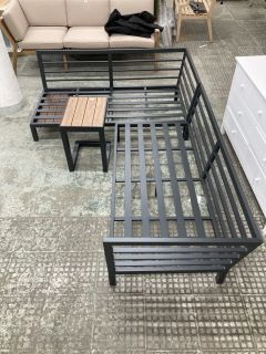 JOHN LEWIS PLATFORM MODULAR OUTDOOR GARDEN FURNITURE SET (MISSING CUSHIONS)