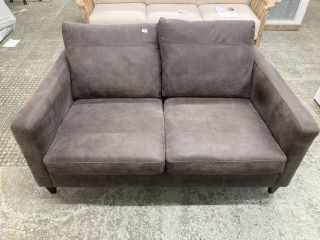 JOHN LEWIS BAILEY SMALL TWO-SEATER LEATHER SOFA RRP £1,448