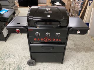 JOHN LEWIS CHAR BROIL FOUR BURNER BARBECUE