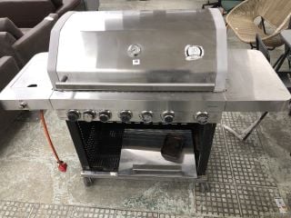 JOHN LEWIS SIX BURNER GAS BARBECUE