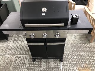 JOHN LEWIS THREE BURNER HYBRID GAS BARBECUE