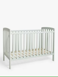 JOHN LEWIS ELEMENTARY COT BED IN DUSTY GREEN RRP £128