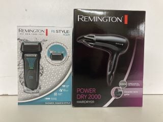 REMINGTON HAIRDRYER AND MEN'S GROOMER