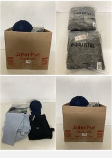 BOX OF MEN'S AND WOMEN'S UNSEALED CLOTHING