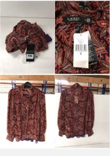 RALPH LAUREN BLOUSE M