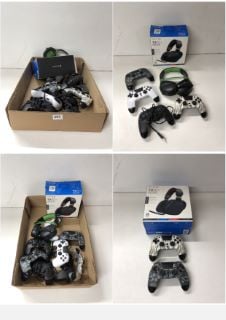 10 X GAMES CONTROLLERS TO INCLUDE PS4