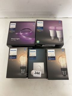 4 X PHILIPS HUE BULB SETS