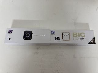 2 X BIG INFINITE DISPLAY SMART WATCHES