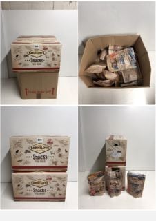 2 BOXES OF CARNILOVE SNACKS FOR DOGS BBE 03/25