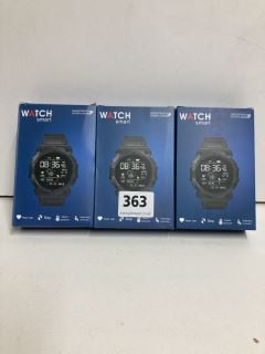 3 X SPORTS SMART WATCHES