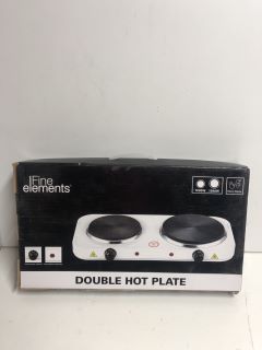 FINE ELEMENTS DOUBLE HOT PLATE